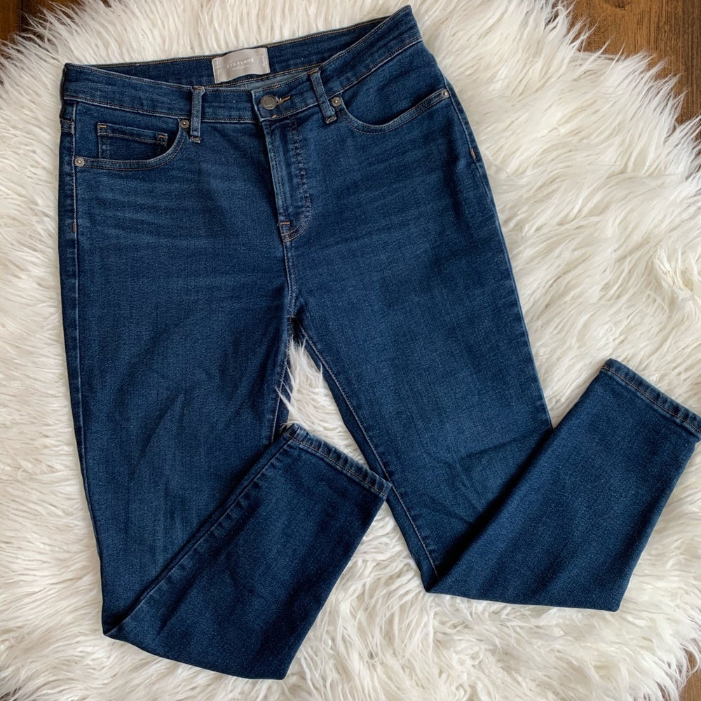 Everlane mid rise skinny ankle jeans